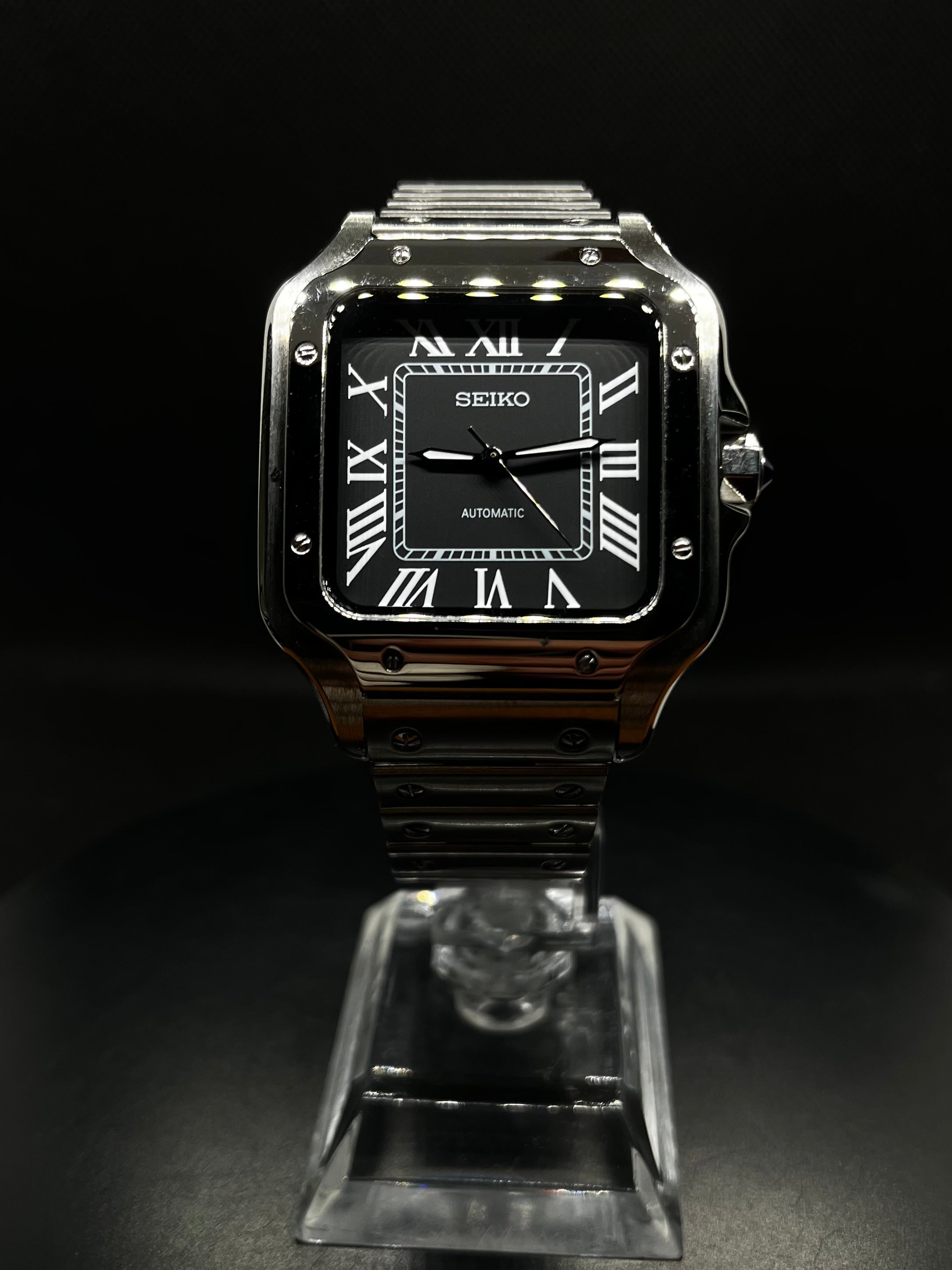 Square – Acier & Noir