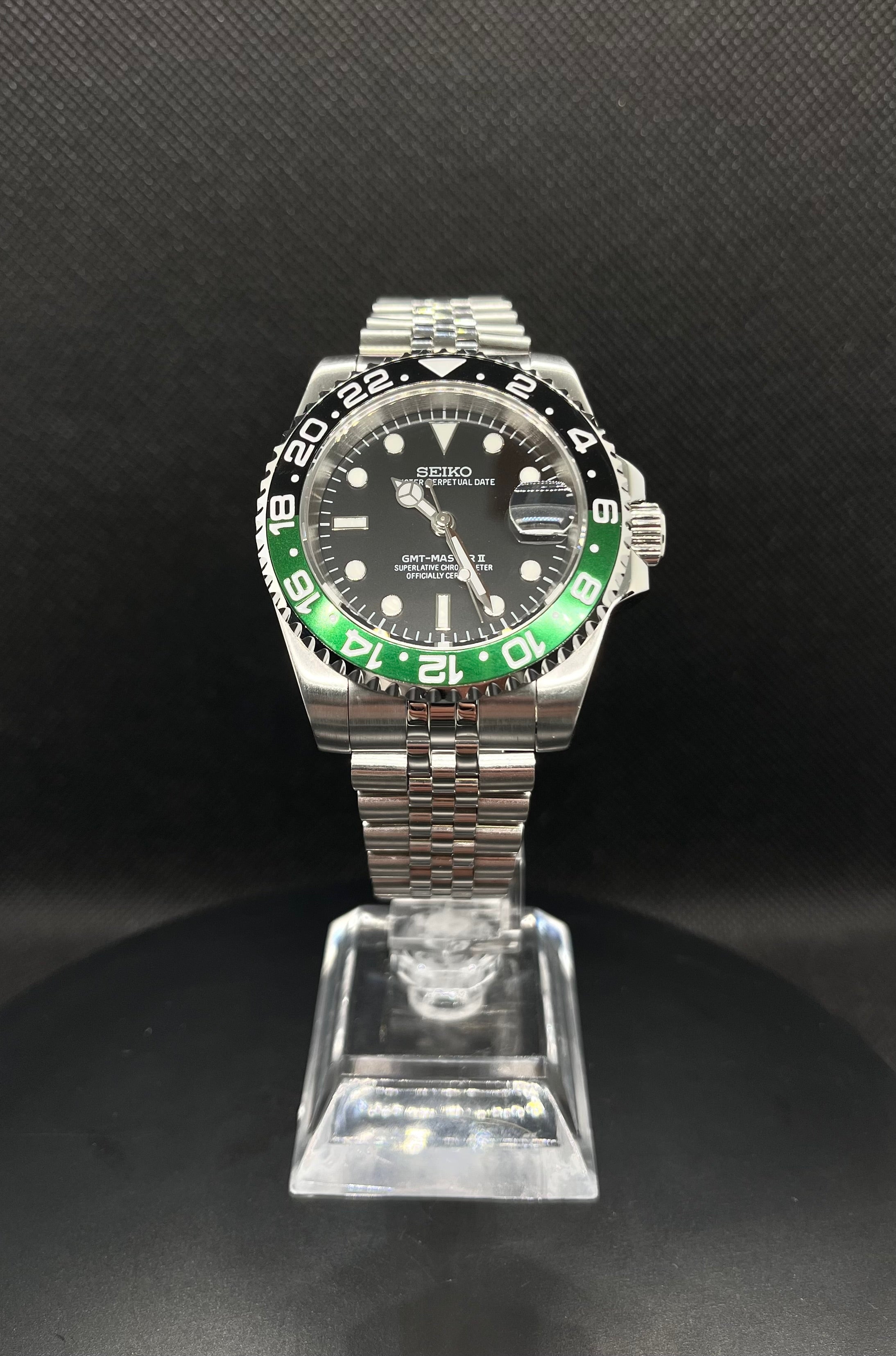 GMT Master – Noir & Vert (Sprite)