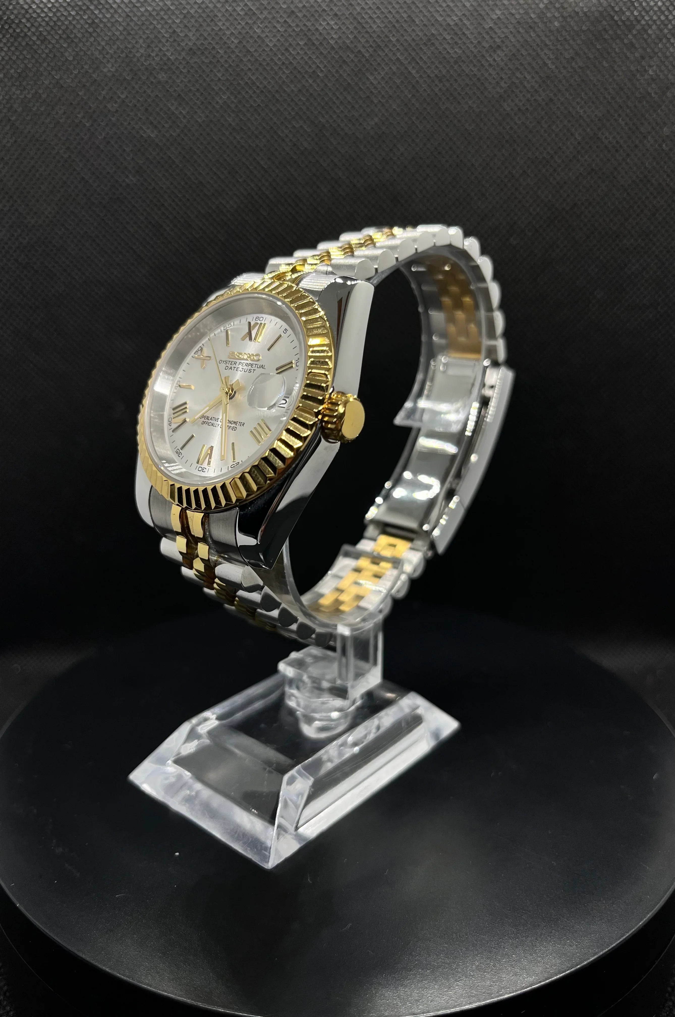 Datejust – Bicolore Or & Argent