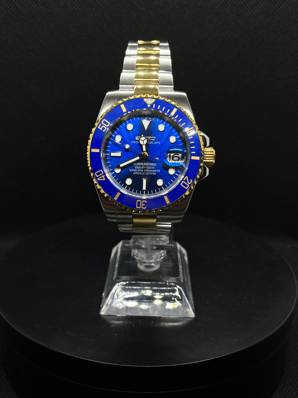 Submariner – Bleu & Or