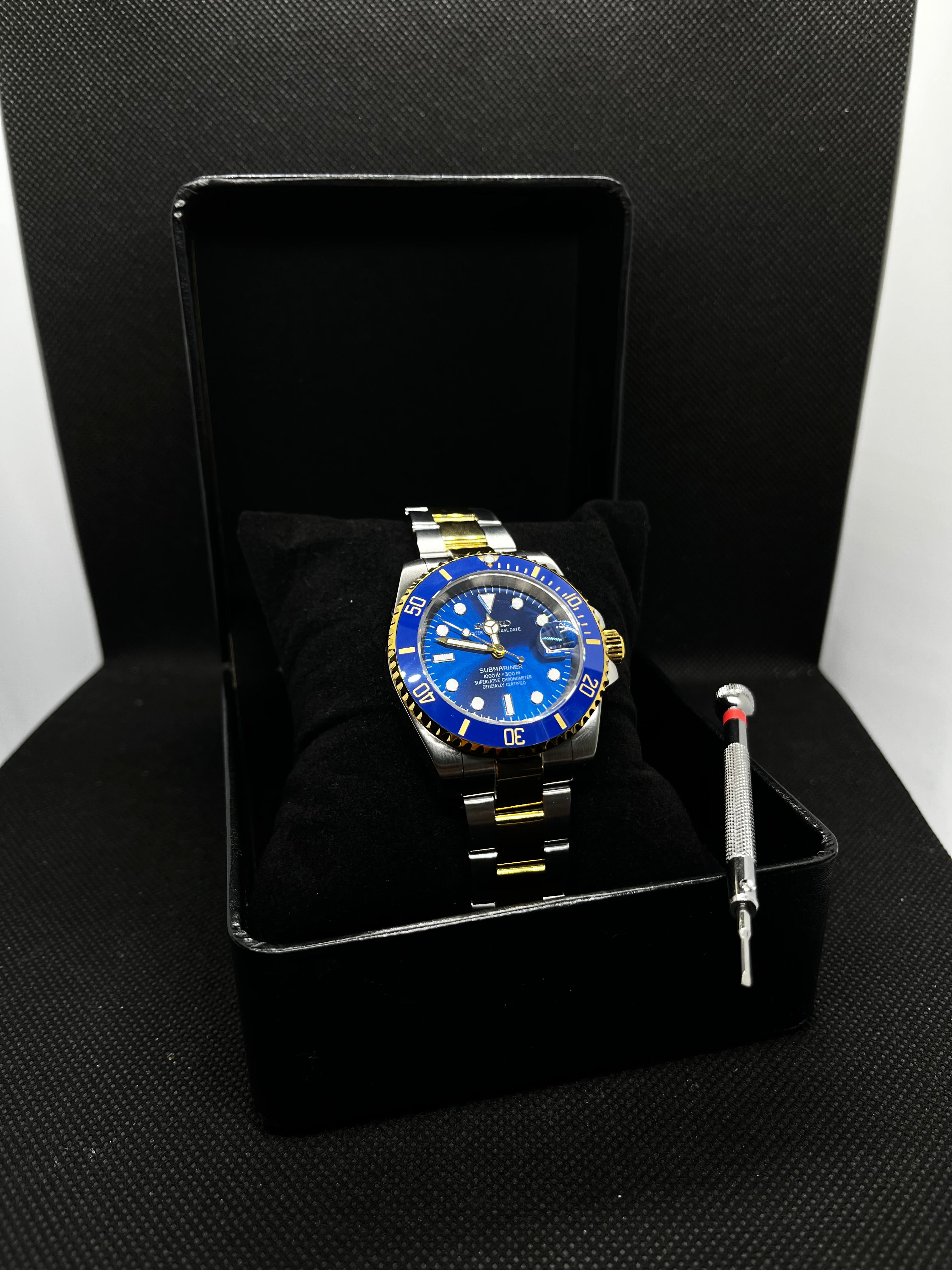 Submariner – Bleu & Or