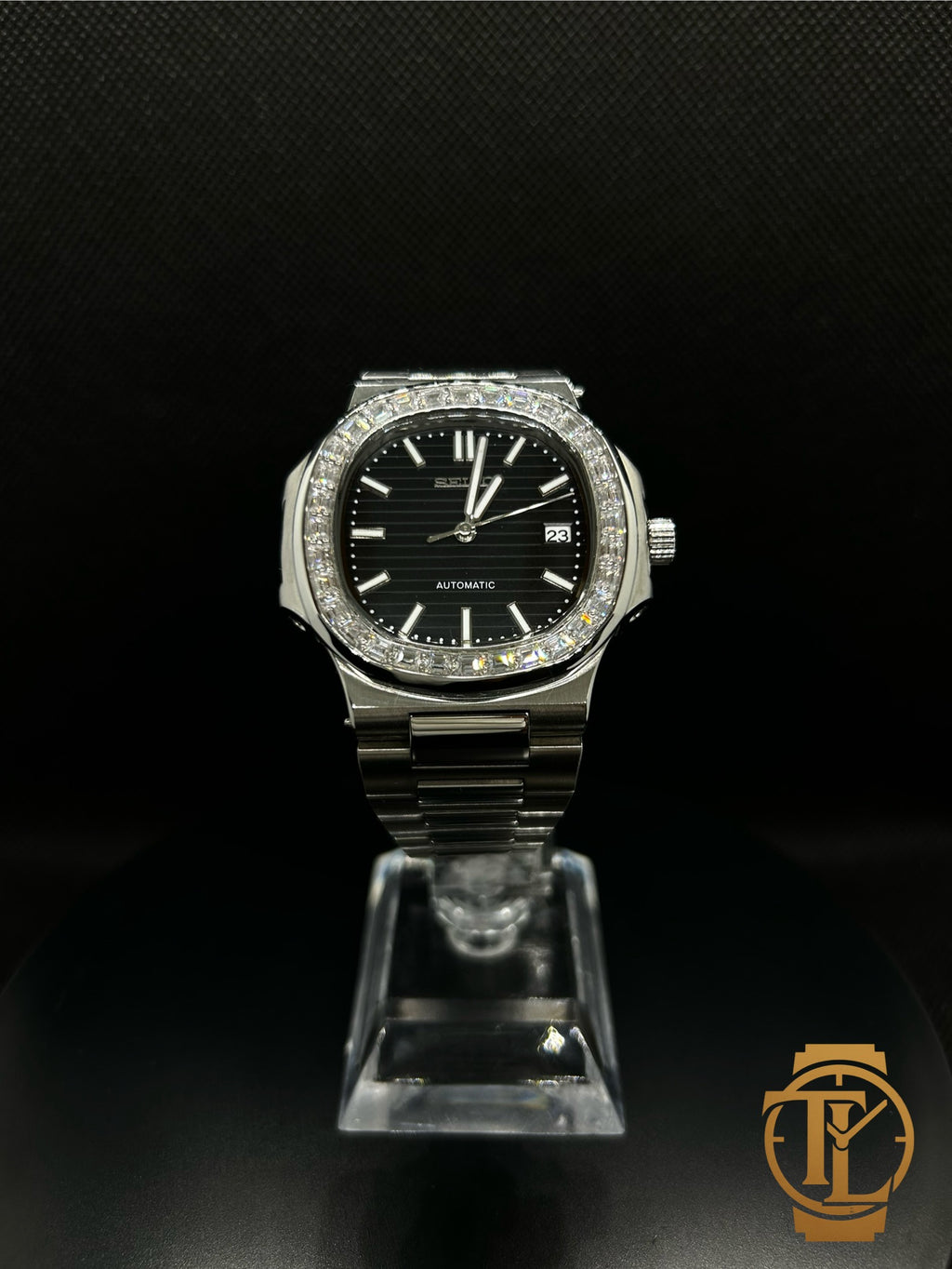 Nautilus – Acier Noir Diamant