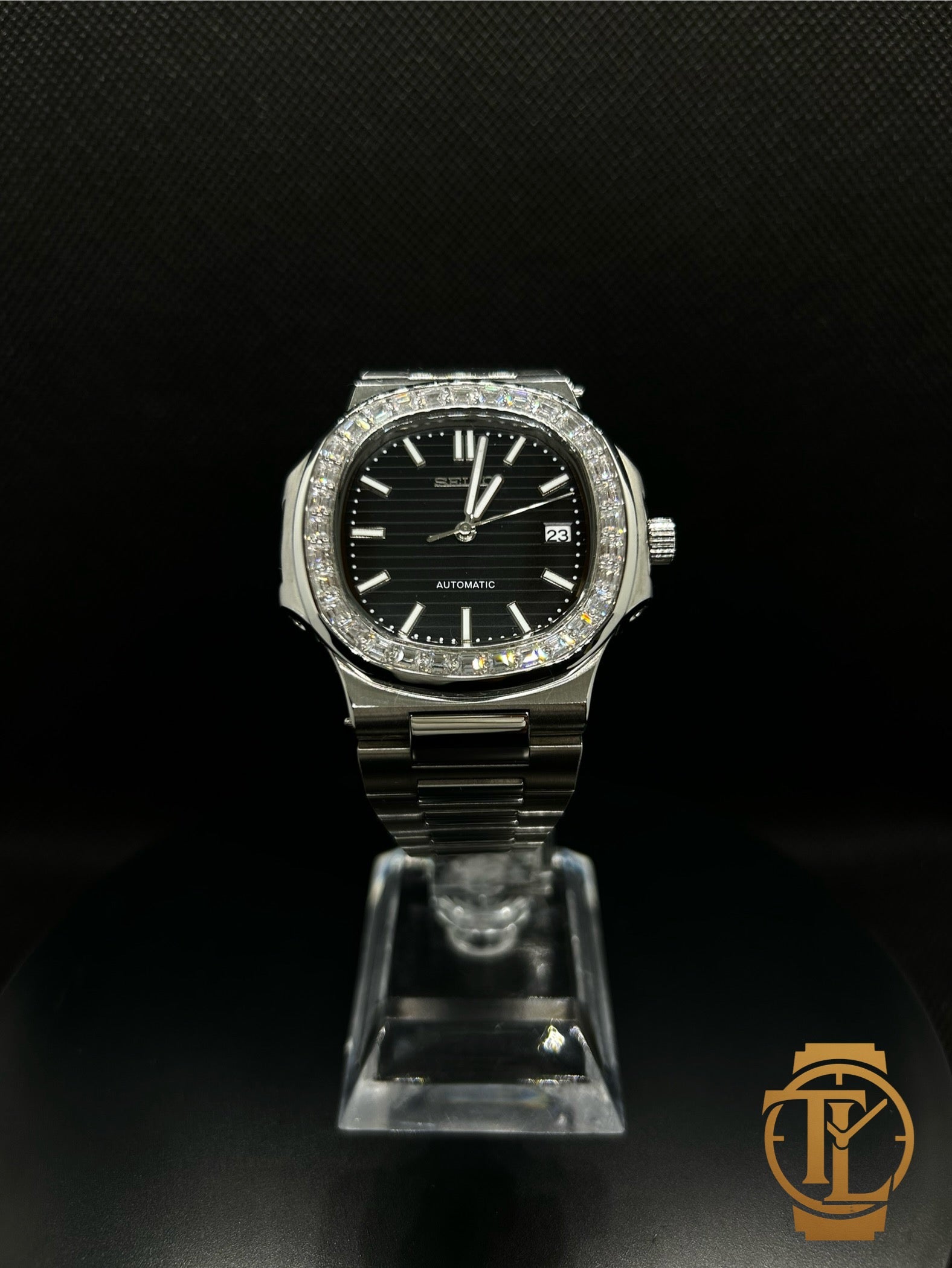 Nautilus – Acier Noir Diamant