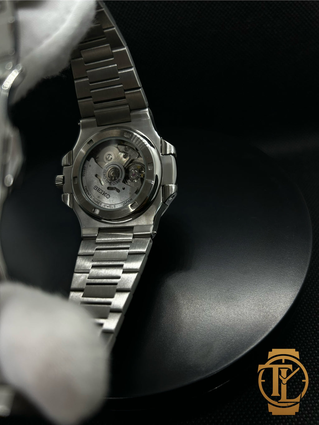 Nautilus – Acier Noir Diamant