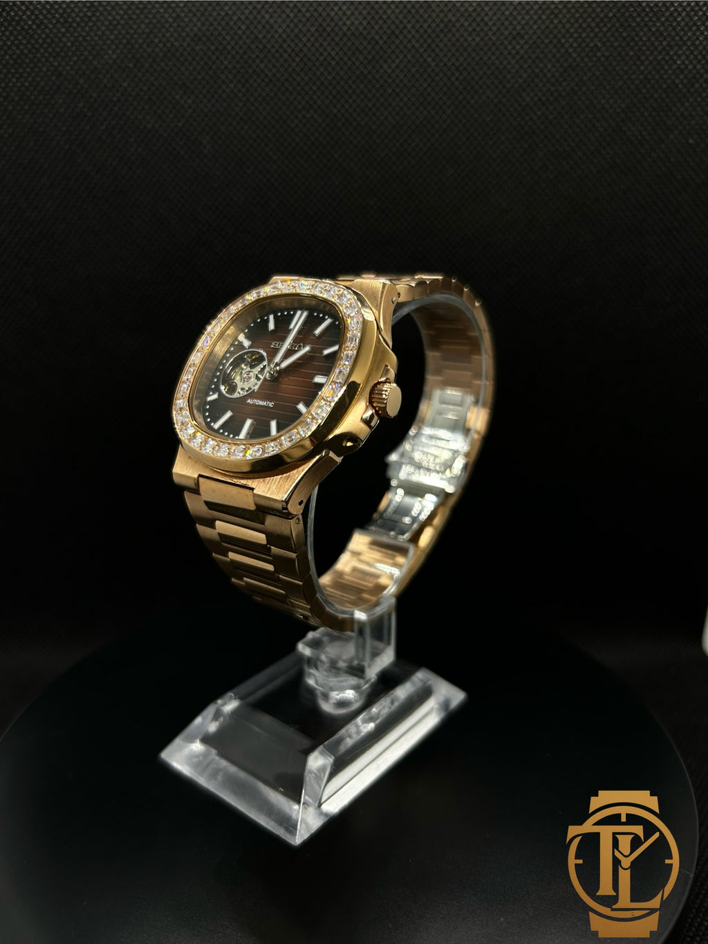 Nautilus – Or Jaune Open Heart Diamant