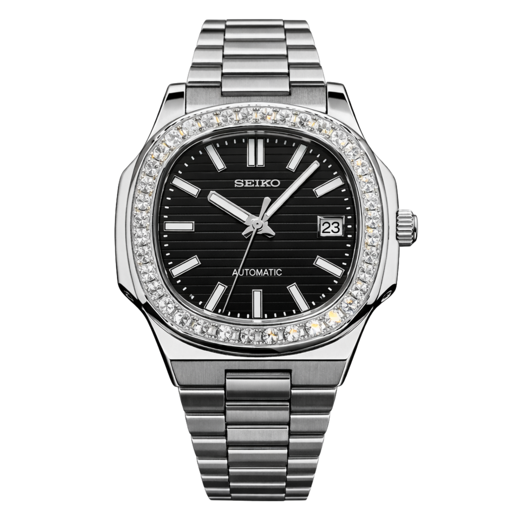 Nautilus – Acier Noir Diamant