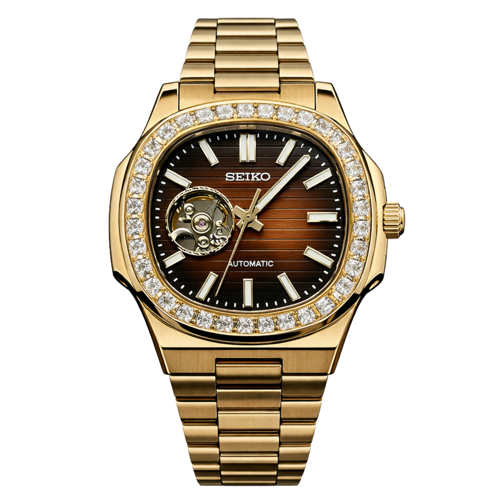 Nautilus – Or Jaune Open Heart Diamant