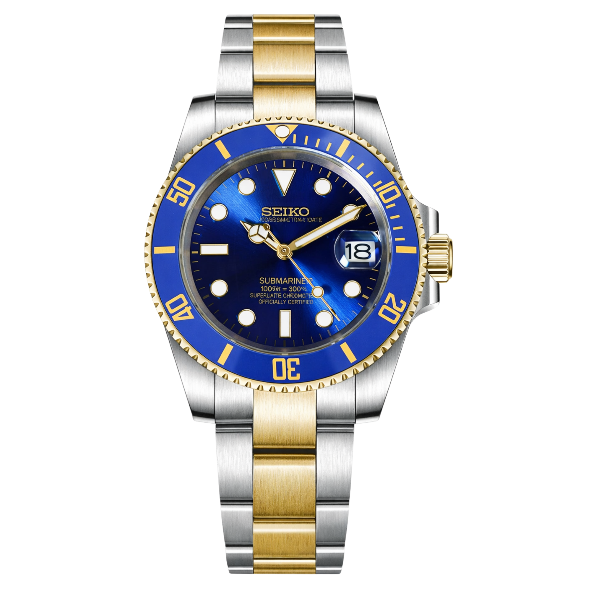 Submariner – Bleu & Or