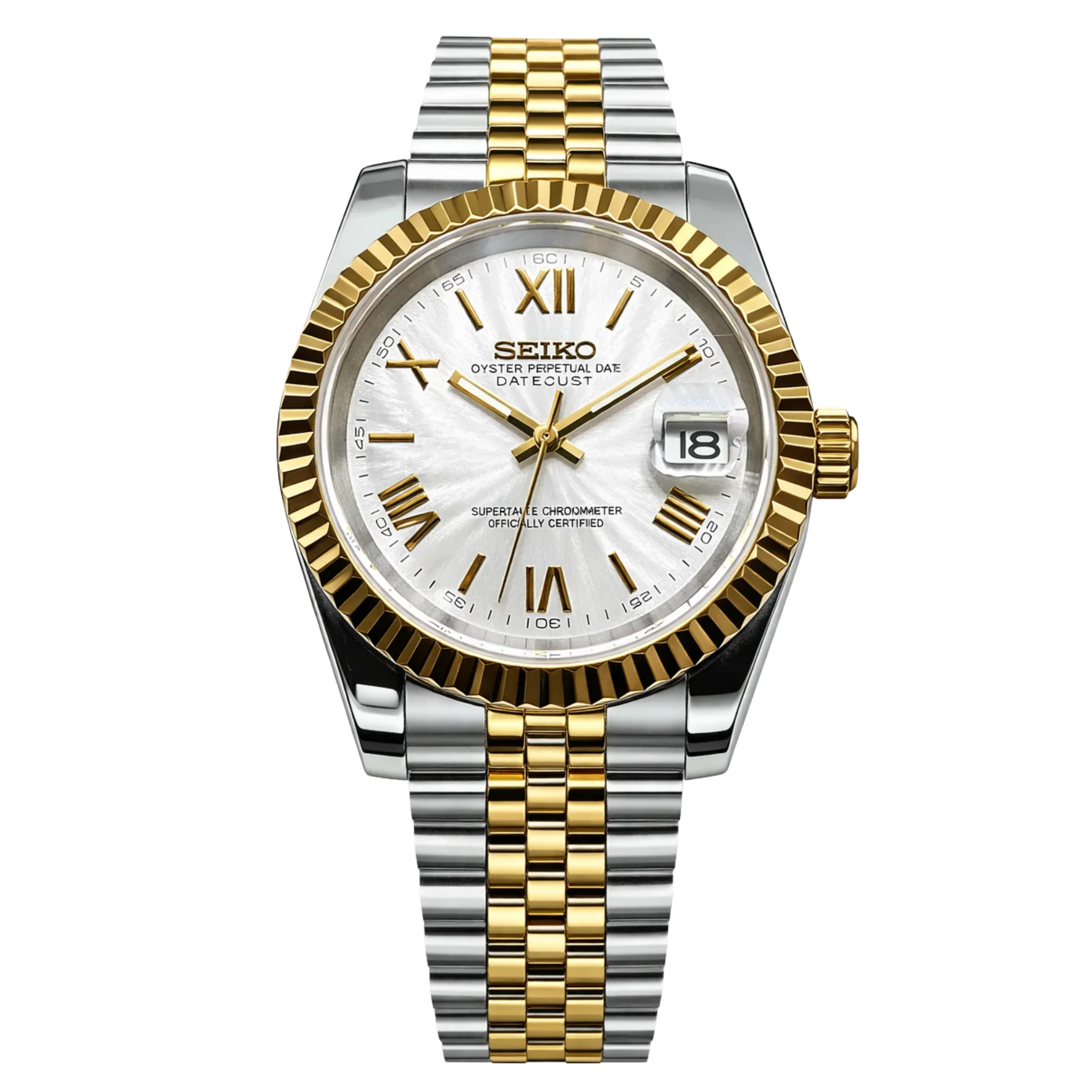 Datejust – Bicolore Or & Argent