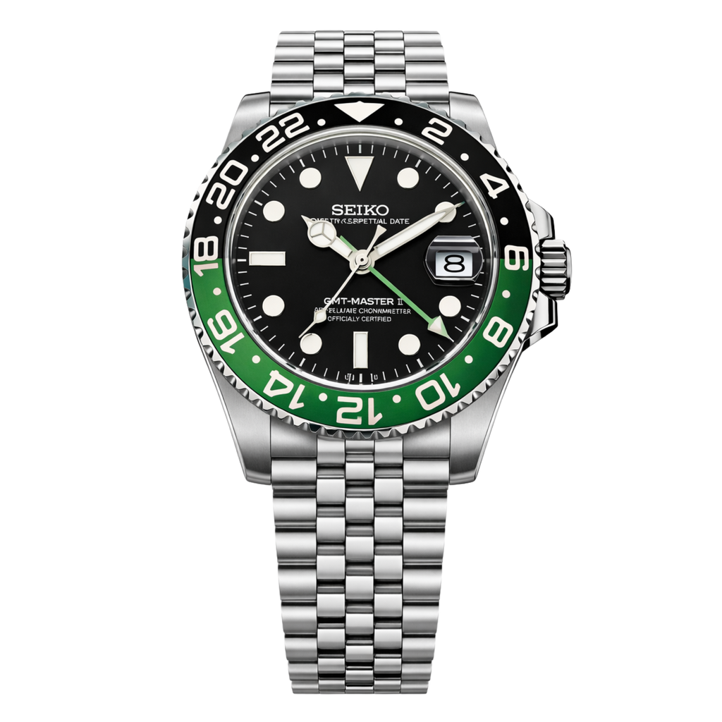 GMT Master – Noir & Vert (Sprite)